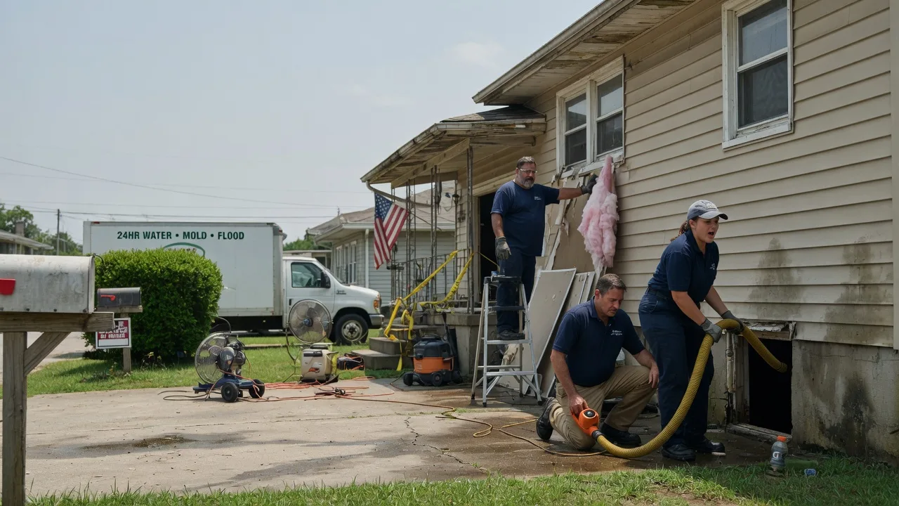 Water Damage Repair in Janesville, CA near me
